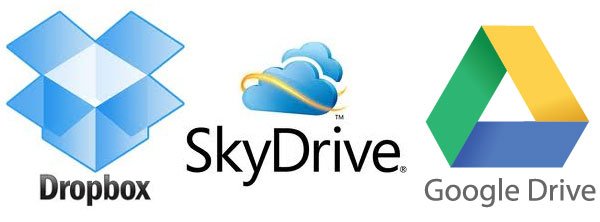 Comparativa de precios entre Dropbox, SkyDrive o Google Drive
