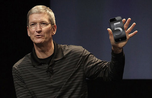 Tim Cook dice que no habrá un iPhone con pantalla más grande