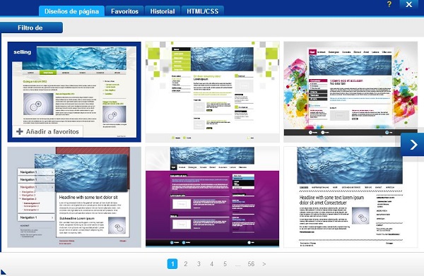 1&1 Mi Web, la herramienta para crear páginas web profesionales se renueva 2 Plantillas de 1&1 Mi Web