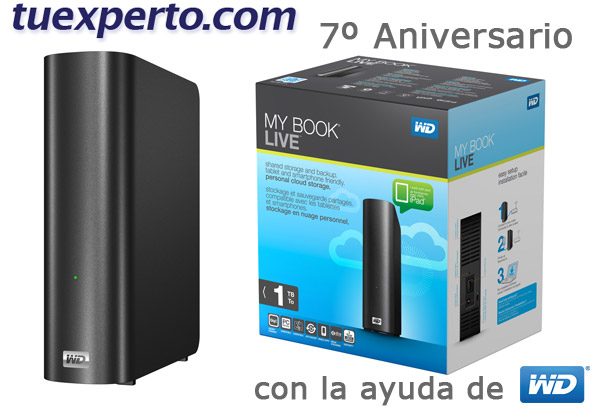 tuexperto.com celebra un nuevo concurso de aniversario con Western Digital