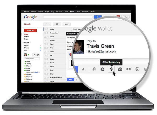 Gmail se actualiza con botones de acción rápida y pagos integrados