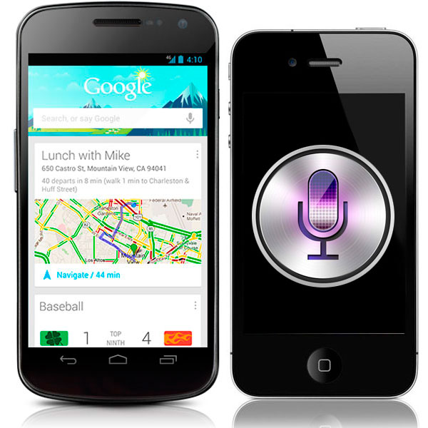 Siri de Apple y Google Now se enfrentan en ví­deo
