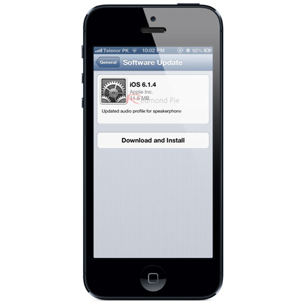 Apple mejora el sonido del iPhone 5 con iOS 6.1.4