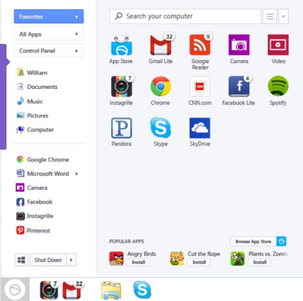 Cómo recuperar el menú de inicio en Windows 8