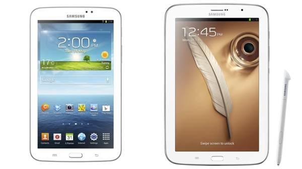 Diferencias entre Samsung Galaxy Tab 3 y Samsung Galaxy Note 8.0