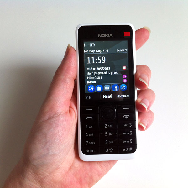 Probamos el Nokia 301