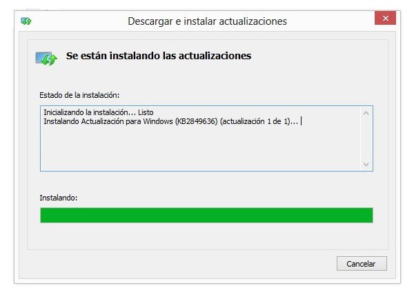 Actualización de Windows 8.1