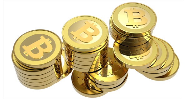 BitCoin se enfrenta al primer problema judicial en Estados Unidos 1 Stack of bitcoins isolated on white