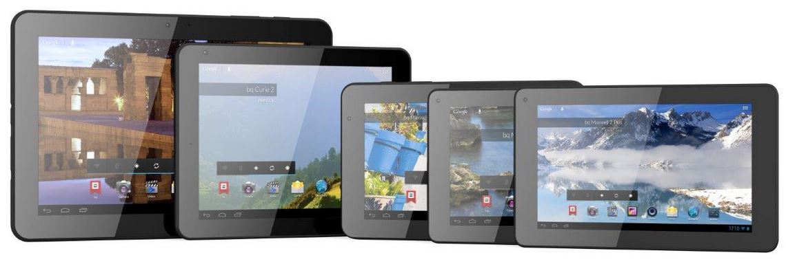 bq Curie 2, Edison 2 y Maxwell 2, bq renueva sus tablets 2 Tablets de bq