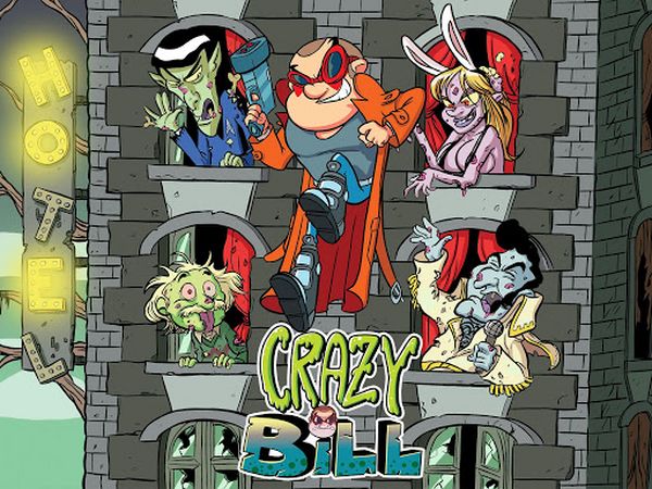 Crazy Bill, matando zombis famosos en iPhone y Android