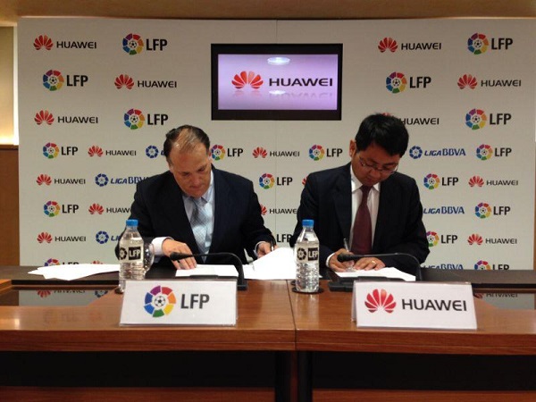 Huawei se convierte en partner tecnológico de la Liga de Fútbol