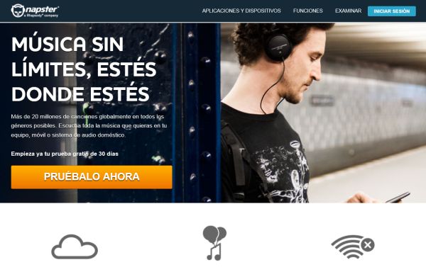 Napster desembarca en España de la mano de Rhapsody