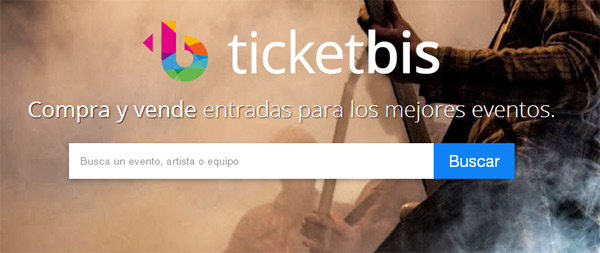 Ticketbis, una web de reventa de entradas para conciertos y partidos de fútbol