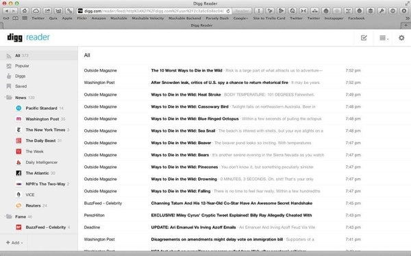 Digg Reader