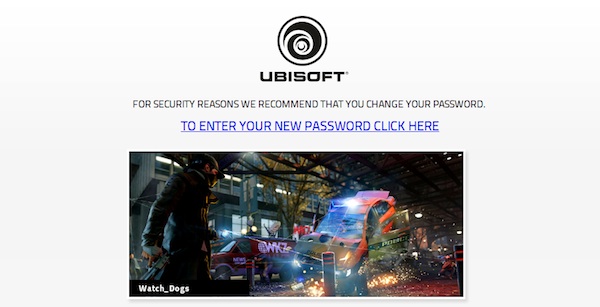 Ubisoft reconoce un fallo de seguridad en sus servidores 1