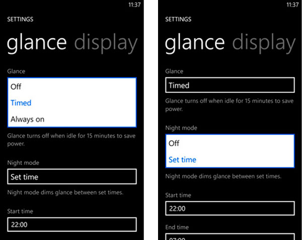 La pantalla Nokia Glance llegará al resto de la gama Lumia 2 Nokia Glance