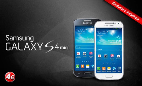 Samsung Galaxy S4 Mini, en exclusiva con Vodafone