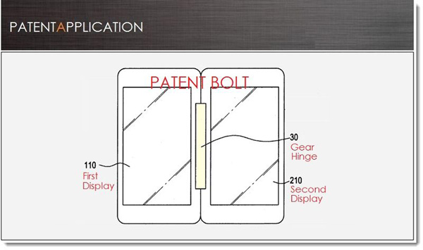 Samsung patenta los smartphones con doble pantalla