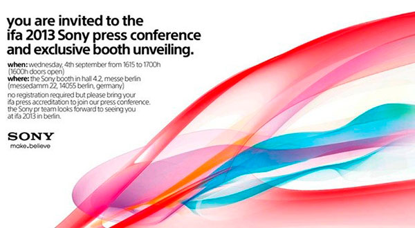 Sony Xperia Honami tendrá una cámara de 20 megapíxeles 2 Sony invitacion