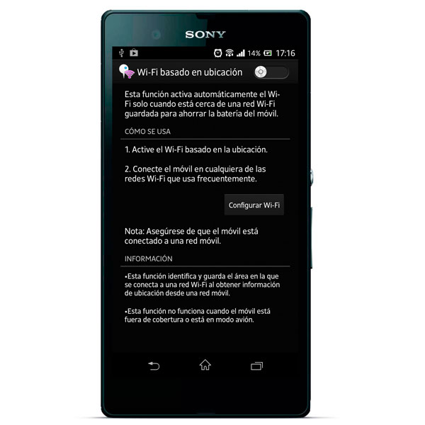 SonyXperiaZ STAMINA