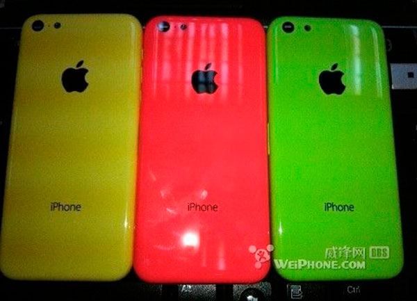 Se filtran más imágenes de las carcasas de colores del iPhone barato