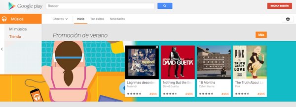 reembolso musica google play
