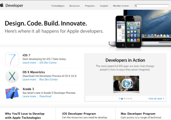 Hackeada la web de desarrolladores de Apple 2 Web desarrolladores Apple