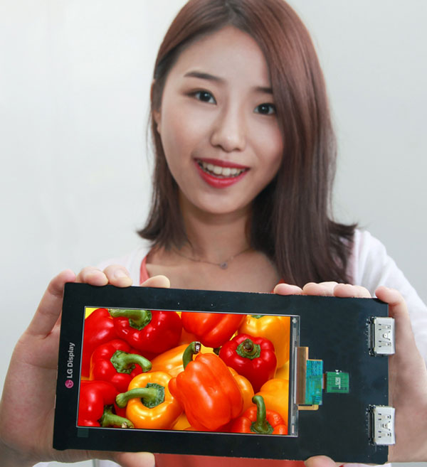 LG presenta la primera pantalla de 5,5 pulgadas con la máxima resolución del mercado