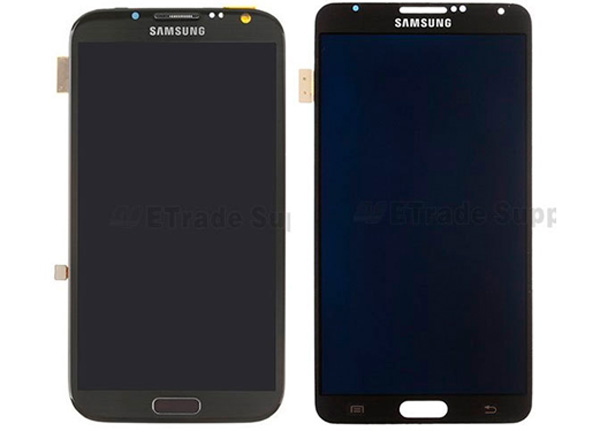 Comparan la pantalla del Samsung Galaxy Note 3 con la del Galaxy Note 2