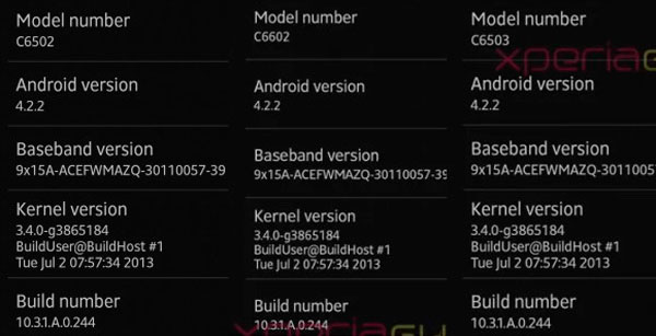 SonyXperiaZ actualizacion