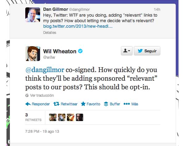 Twitter Wil Wheaton