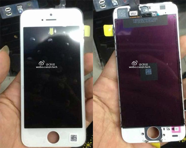 Filtrado el panel frontal del iPhone 5C de bajo coste