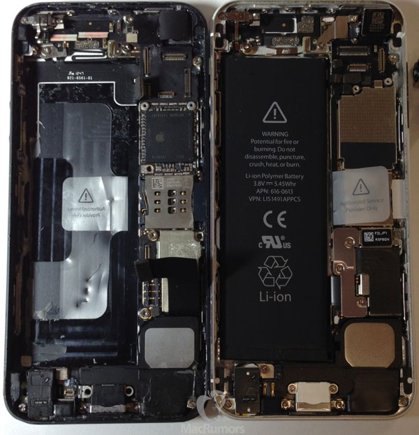 iPhone 5S componentes