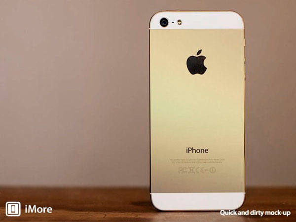 iPhone 5s dorado
