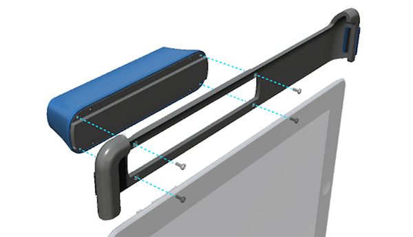 Un escáner 3D para iPad y tablets Android 2 Escaner Structure 3D despiece
