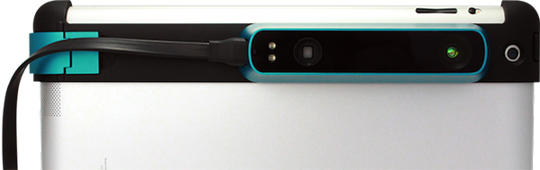 Un escáner 3D para iPad y tablets Android 3 Escaner Structure 3D Frontal
