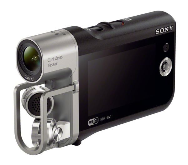 Sony HDR-MV1, cámara para grabar ví­deos musicales