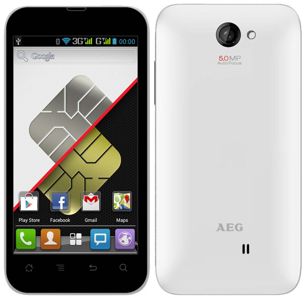 AEG AX500, un smartphone Dual SIM con Android