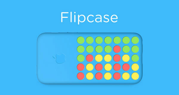 Flipcase, un uso lúdico a la carcasa agujereada del iPhone 5C