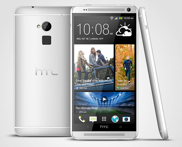 HTC One max, un smartphone con pantalla de 5.9 pulgadas