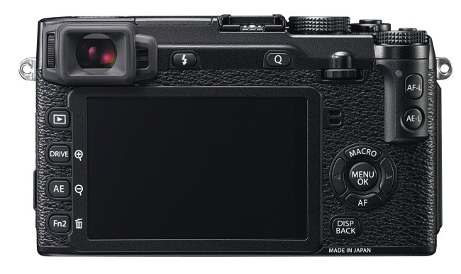 Fujifilm X-E2, cámara sin espejo con sensor APS-C 2 Fujifilm X-E2_Trasera