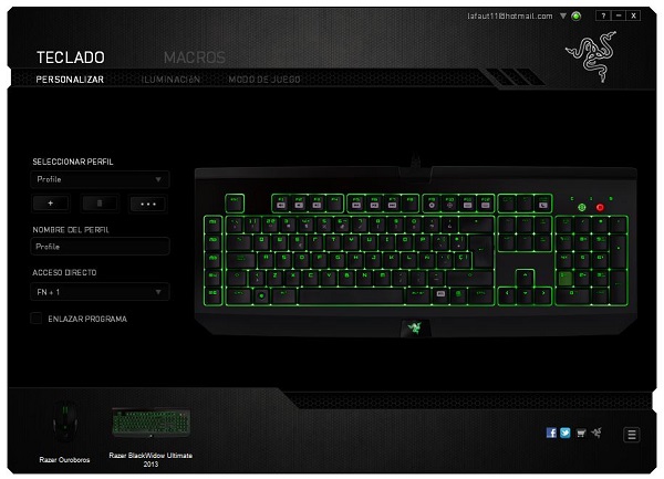Razer BlackWidow Ultimate, probamos este teclado para jugones 4 Synapse 2.0