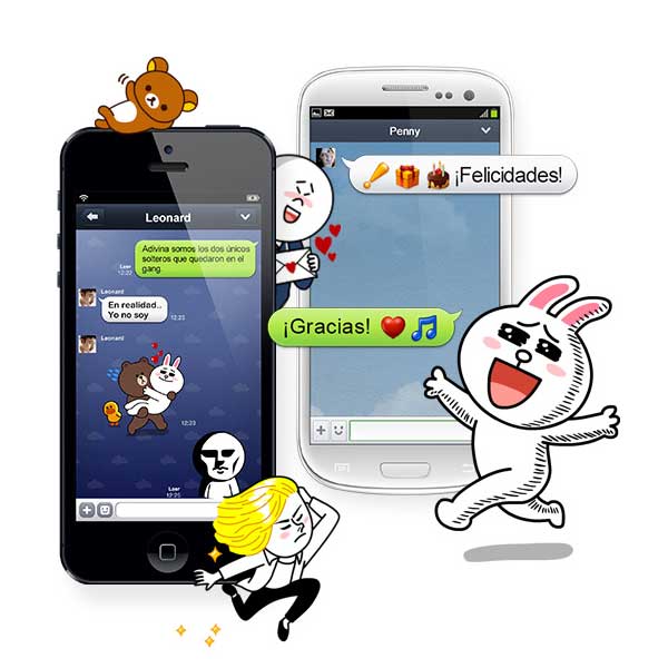 Line quiere dejar la mensajería instantánea 2 Line