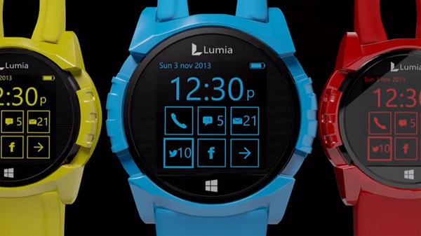 Así­ podrí­a ser el próximo reloj inteligente Nokia Lumia Smart Watch