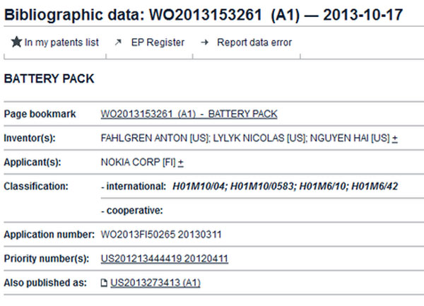 Nokia bateria plegable 03
