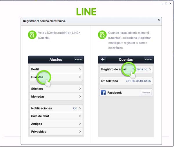 Cómo instalar y usar LINE desde un ordenador 3 line ordenador