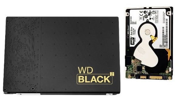 WD Black2, disco dual compacto con una memoria SSD de 120 GB 2 WD Black2