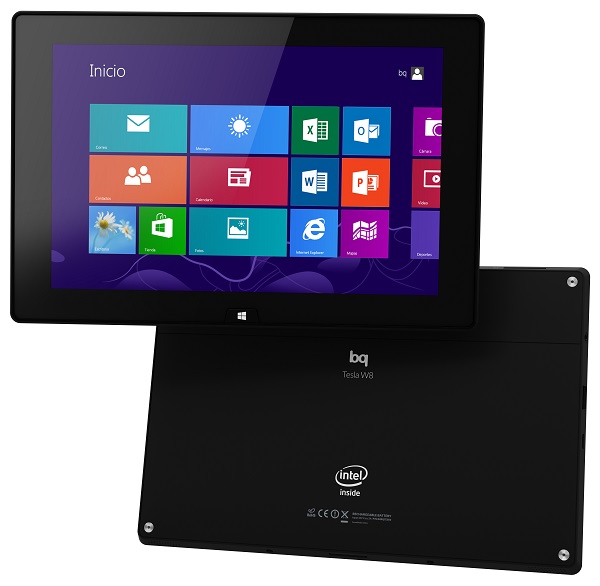 BQ Tesla con Windows 8