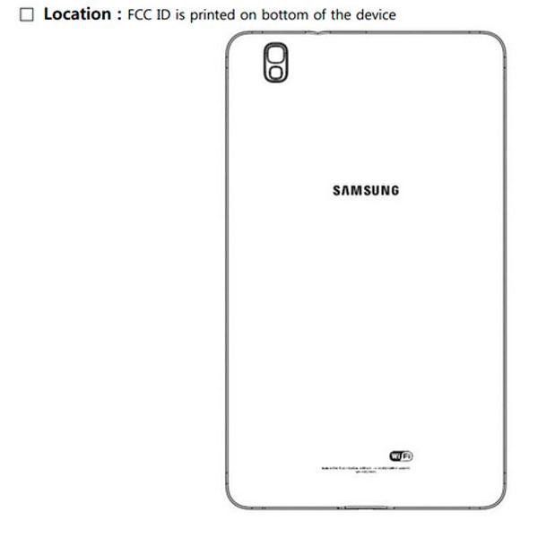 Samsung Galaxy Tab Pro 8.4, un nuevo tablet pasa la FCC