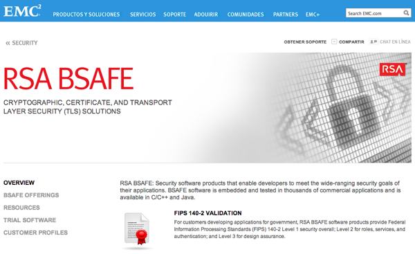 La NSA pagó 10 millones a RSA por distribuir un cifrado inseguro 2 RSA